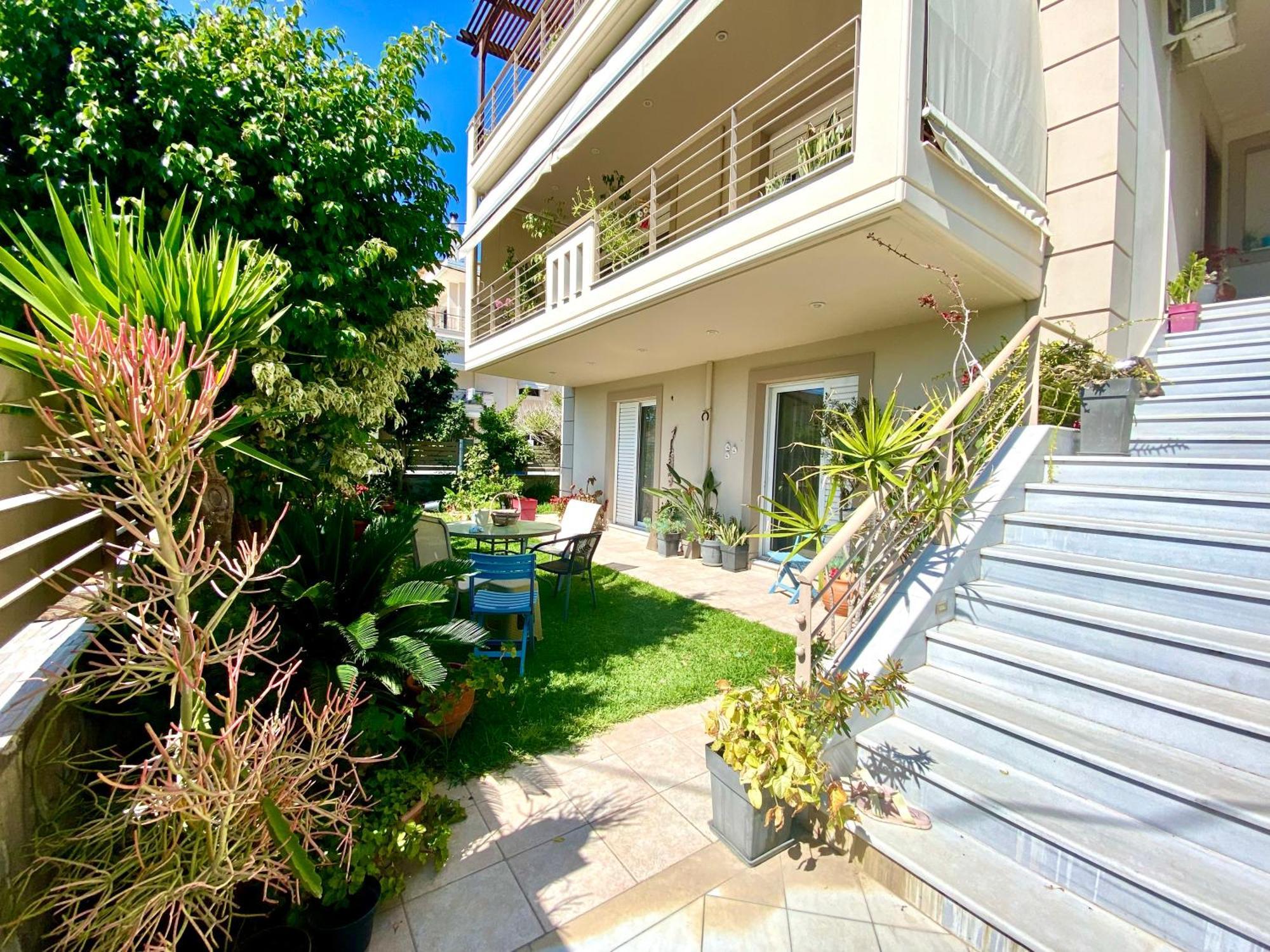 Appartamento Xrysa'S Garden Mesolóngion Esterno foto